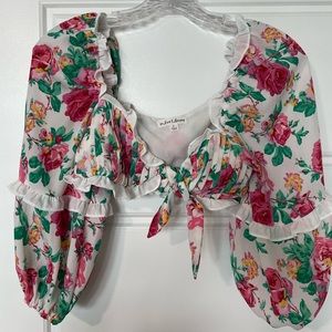 For Love and Lemons Imogen Crop Top